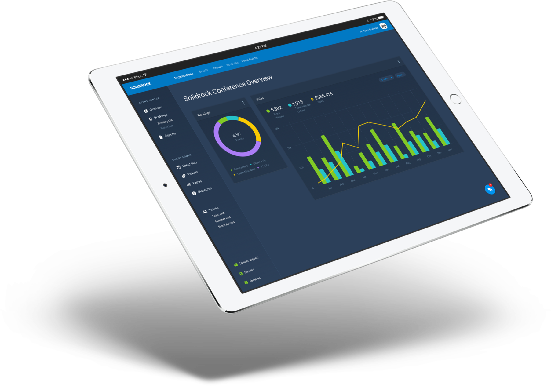 Solidrock iPad Mockup